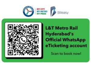 Traveling for an IPL match? L&T Metro Rail, Hyderabad Makes It all easy with WhatsApp e-ticketing