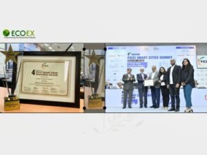 EcoEx bags the Winner Award in the ‘Disruptive Solutions’ Category at the 4th edition of the FICCI Smart Urban Innovation Awards 2023