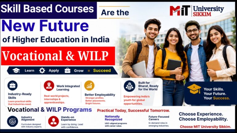 Choosing Skill-Based Learning and Practical Industry Exposure Over Traditional Education Models at MIT University, Sikkim