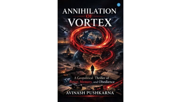 Former Indian Revenue Service Commissioner Avinash Pushkarna Launches Third Novel, Annihilation of Vortex, A Gripping Geopolitical Thriller