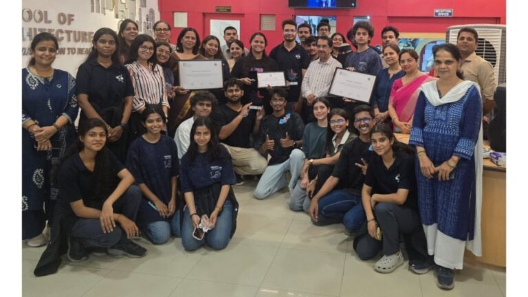 IPS Academy School of Architecture Wins Two National Honours at NASA’s 68th Annual Convention