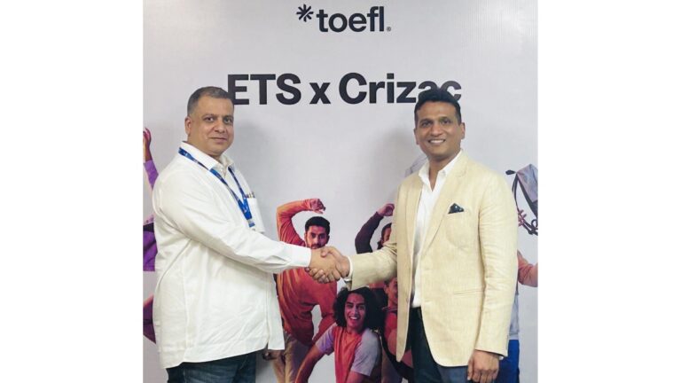 ETS India and Crizac Partner to Expand Access to Authorised TOEFL and GRE Preparation for More Than One Lakh Study Abroad Aspirants